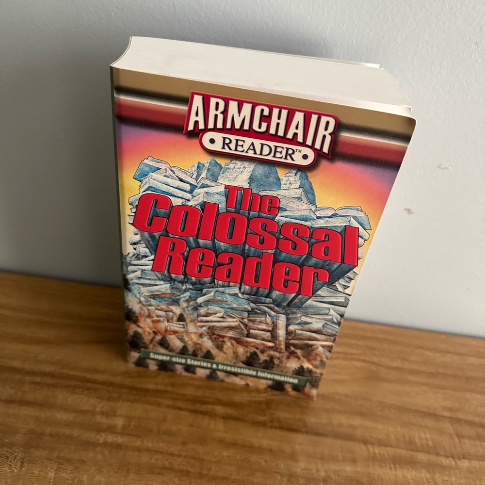 ARMCHAIR READER - THE COLOSSAL READER BOOK